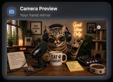 Camera Preview widget